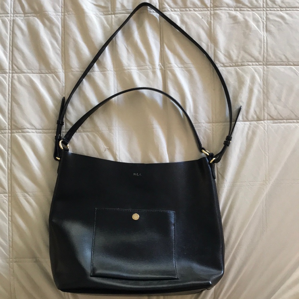 Lauren Ralph Lauren Leather Handbag